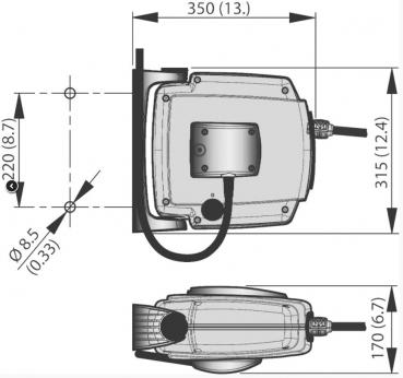Kabelaufroller D20 - für Datenkabel - 30709020 / 30708020