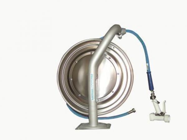 Nederman Edelstahl Schlauchaufroller Set Küche - groß / 49800086