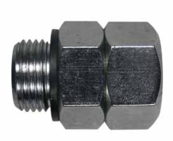 Gewinde Drehgelenk 1/2" - verchromt