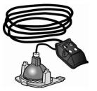 Nederman LED Beleuchtungs- u. Ventilatorschalter für NEX-MD Arme - 10376923